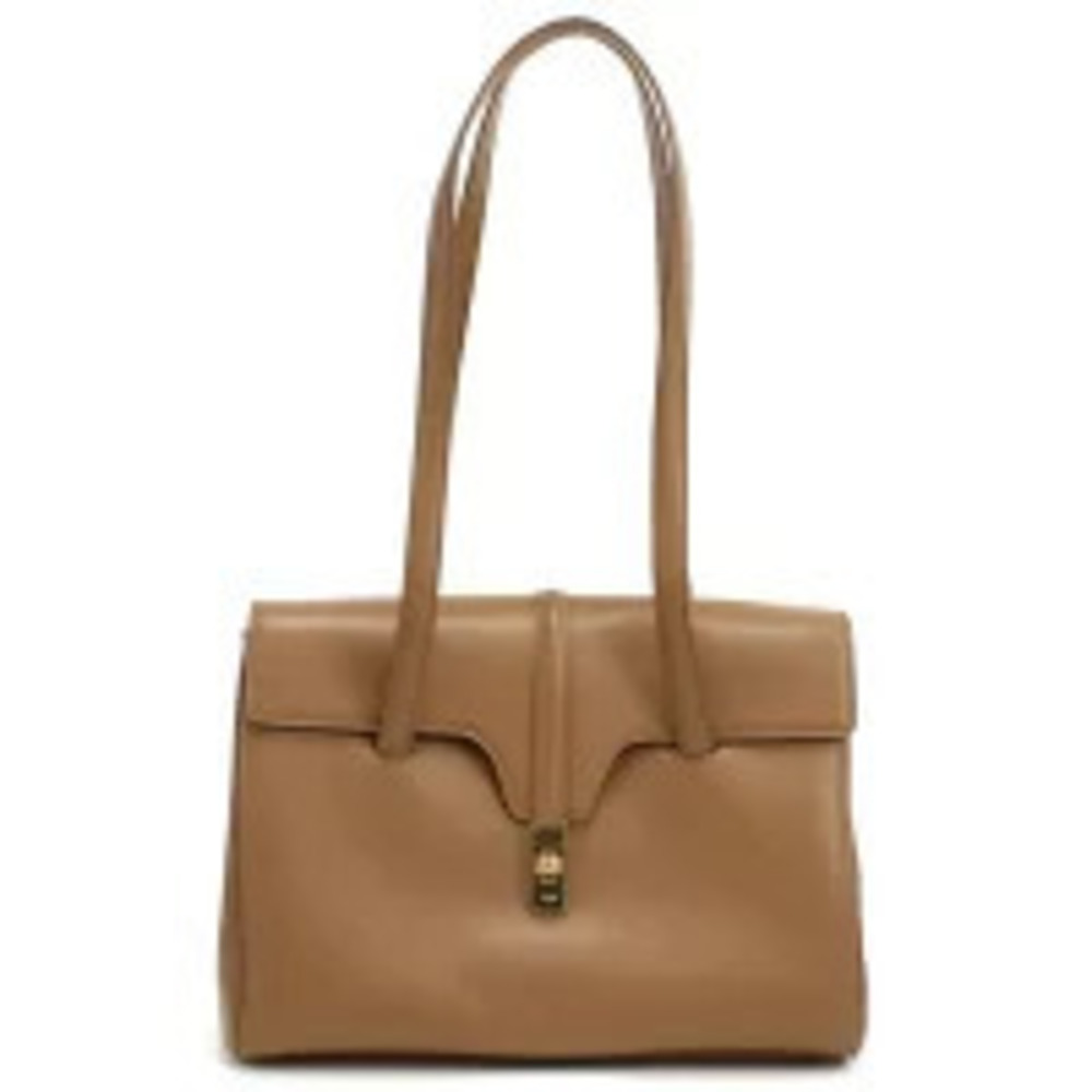 Celine Shoulder Bag Italy Bronze Brown Crossbody